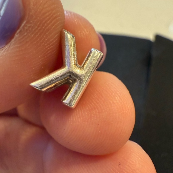 Authentic Pandora Letter K Charm for Bracelet or Necklace Silver 925 - Picture 8 of 12